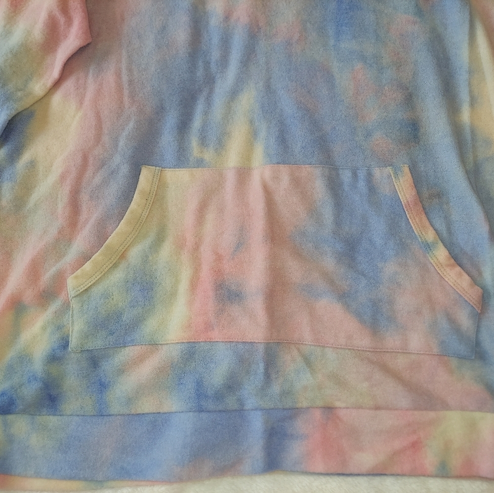 Tie Dye Fleece Hoodie - Picture 10 of 13